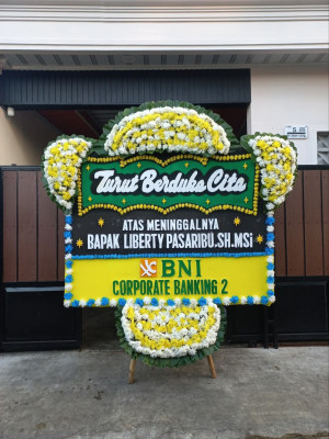 Papan Bunga Duka di Tobadak