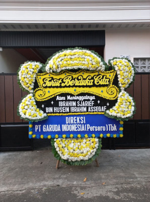 Papan Bunga Duka di Tobadak