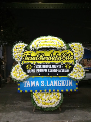 Papan Bunga Duka di Tobadak