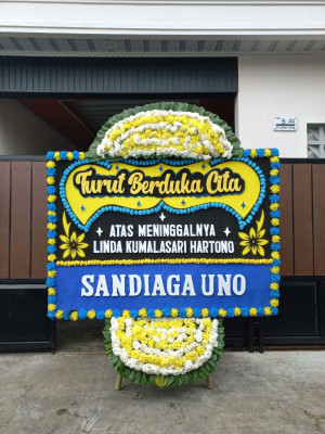 Papan Bunga Duka di Tobadak